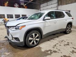 Chevrolet salvage cars for sale: 2021 Chevrolet Traverse lt
