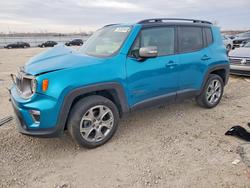 Vehiculos salvage en venta de Copart Kansas City, KS: 2020 Jeep Renegade Limited