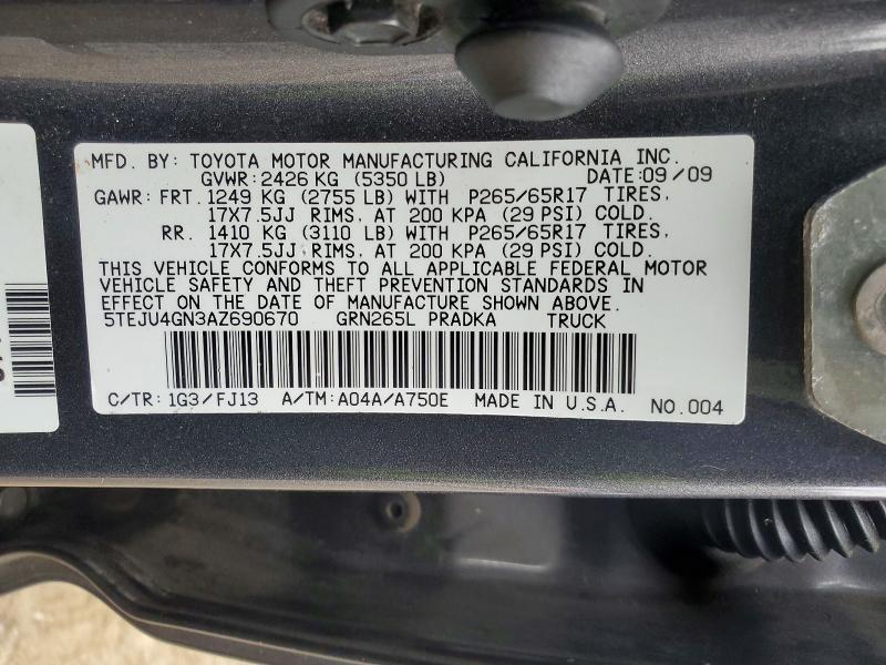 2010 Toyota Tacoma Double cab Prerunner