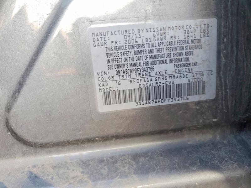 2015 Nissan Sentra s