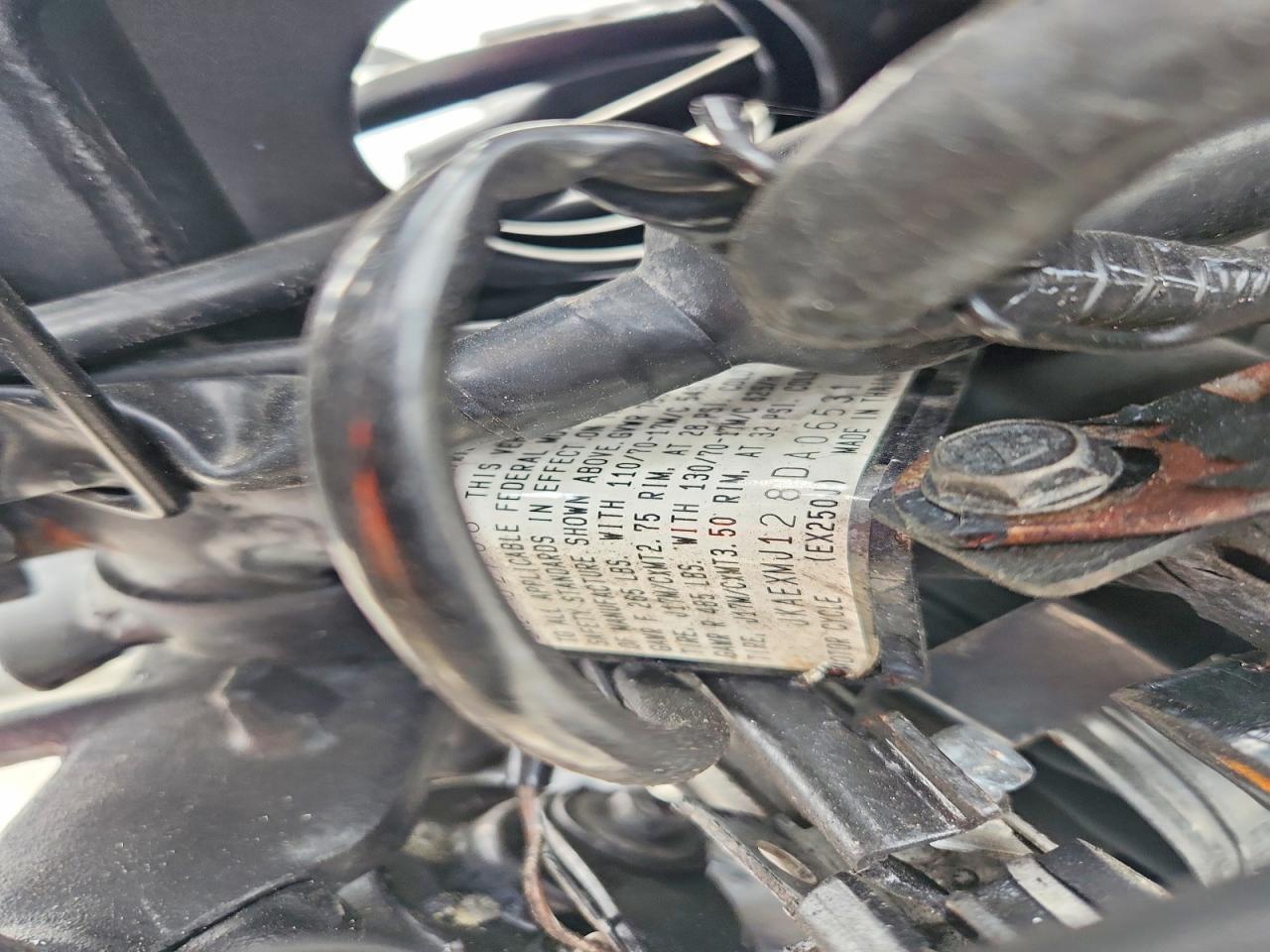 2008 Kawasaki EX250 J