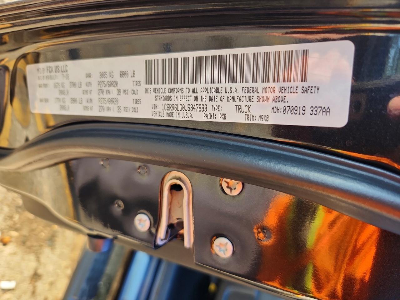 2018 Dodge RAM 1500 SLT