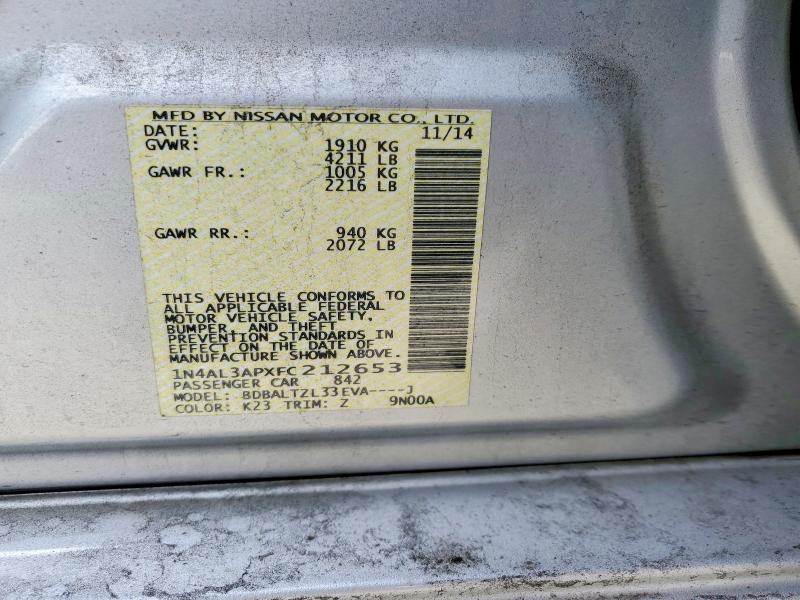 2015 Nissan Altima 2.5