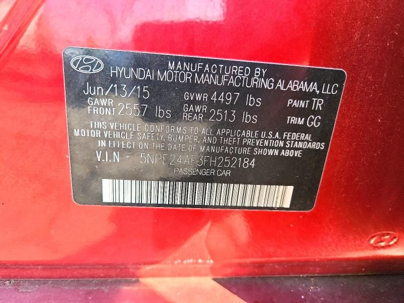 2015 Hyundai Sonata se