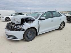 Salvage cars for sale from Copart Haslet, TX: 2017 Volkswagen Jetta s