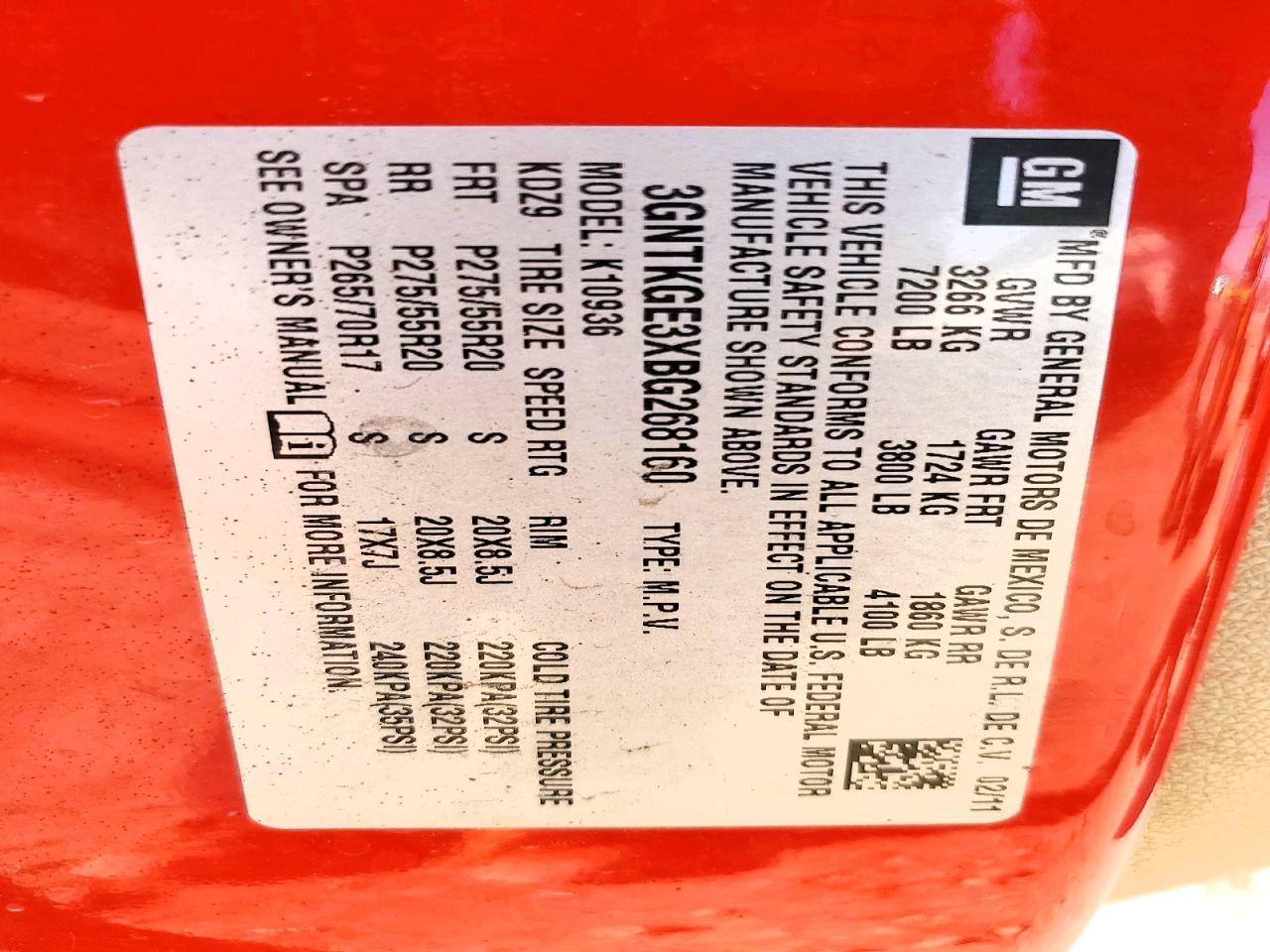 2011 Chevrolet Avalanche LTZ