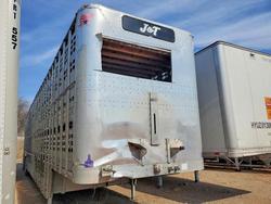 Salvage trucks for sale at Oklahoma City, OK auction: 2018 Wilson 53 HOG TRL