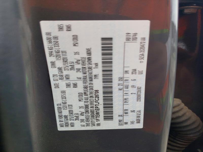 2020 Ford F150 Supercrew