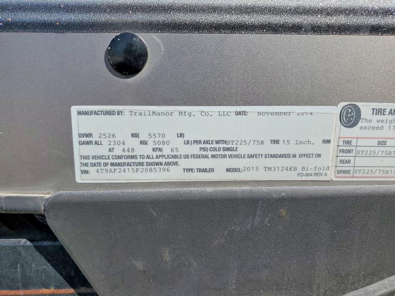 2015 Trailmanor Manufacturing  3124KB