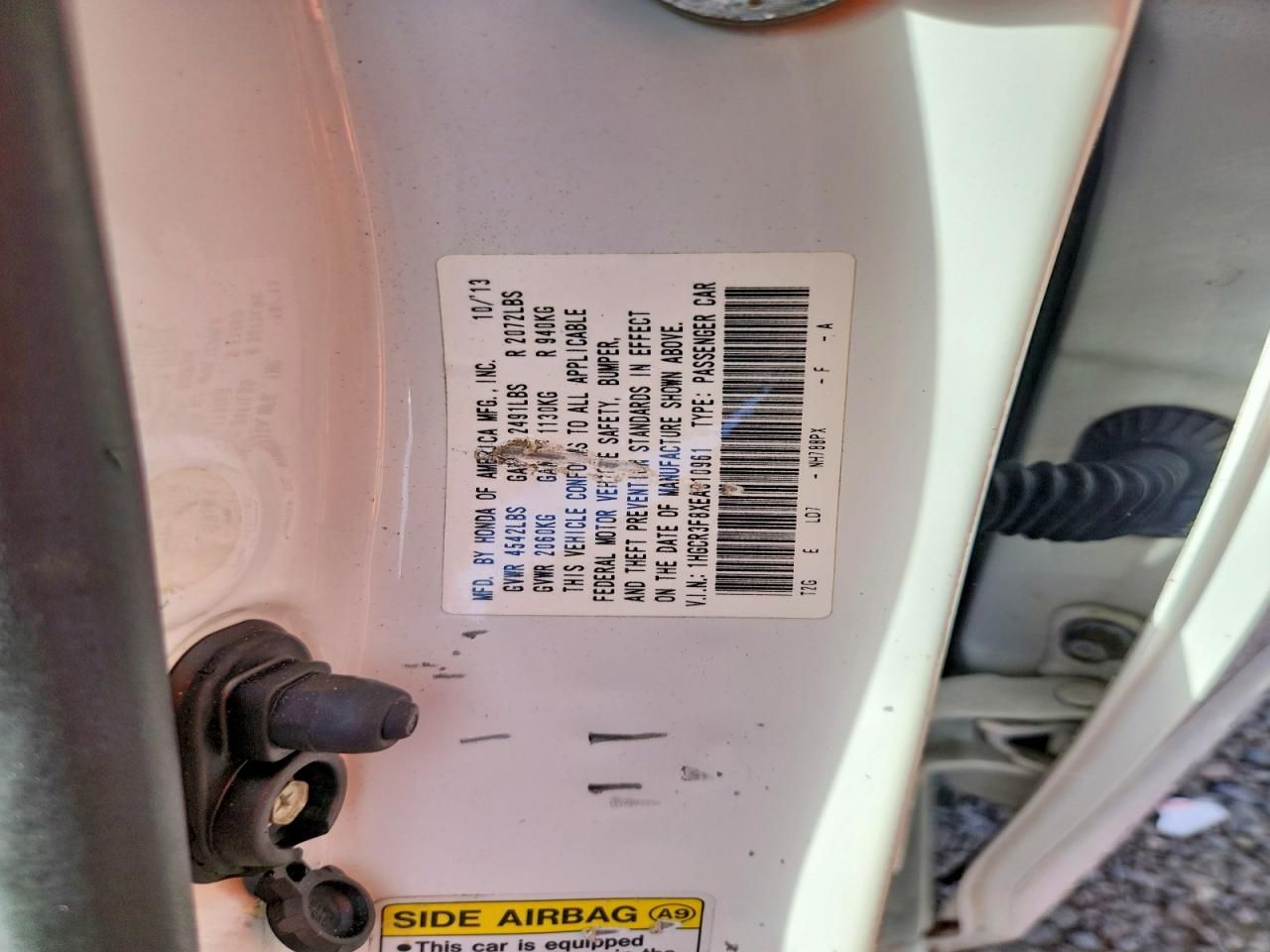 2014 Honda Accord exl