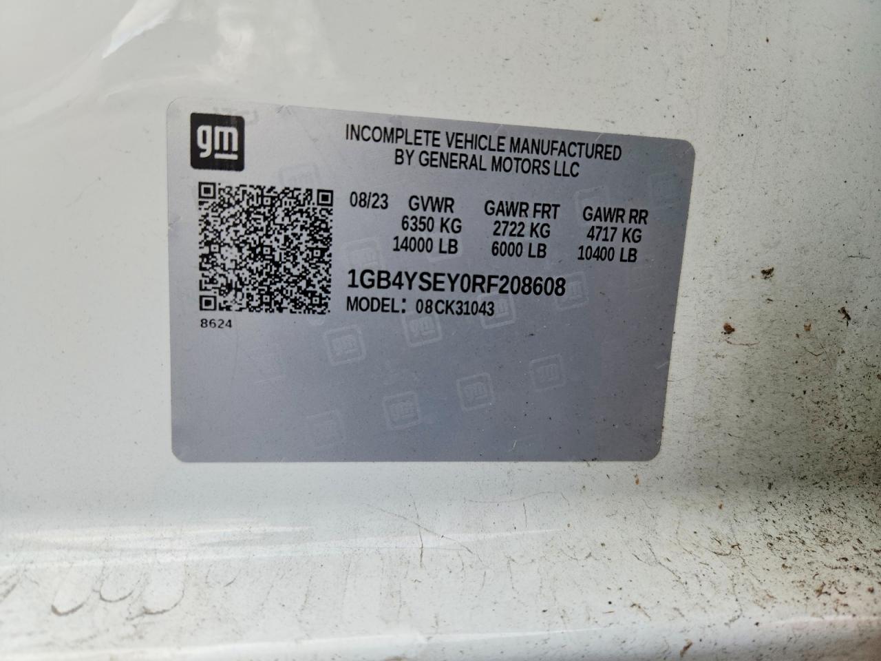 2024 Chev 3500