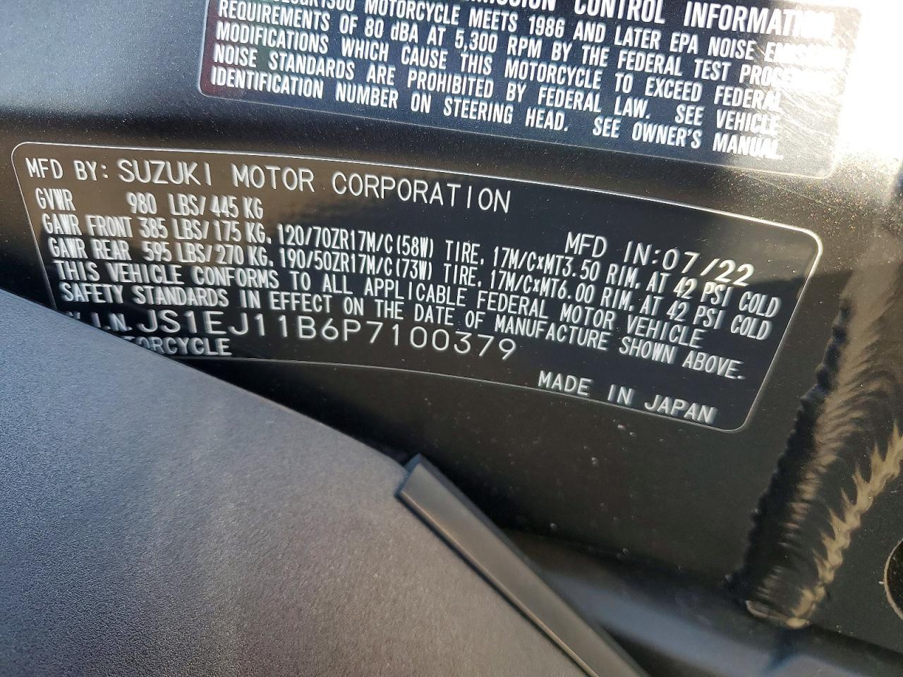 2023 Suzuki GSX1300 RR