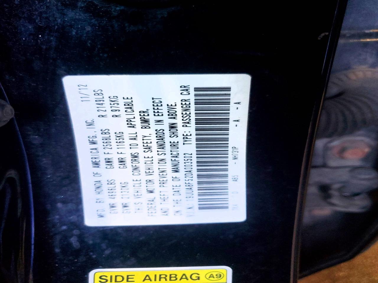2013 Acura Tl Tech