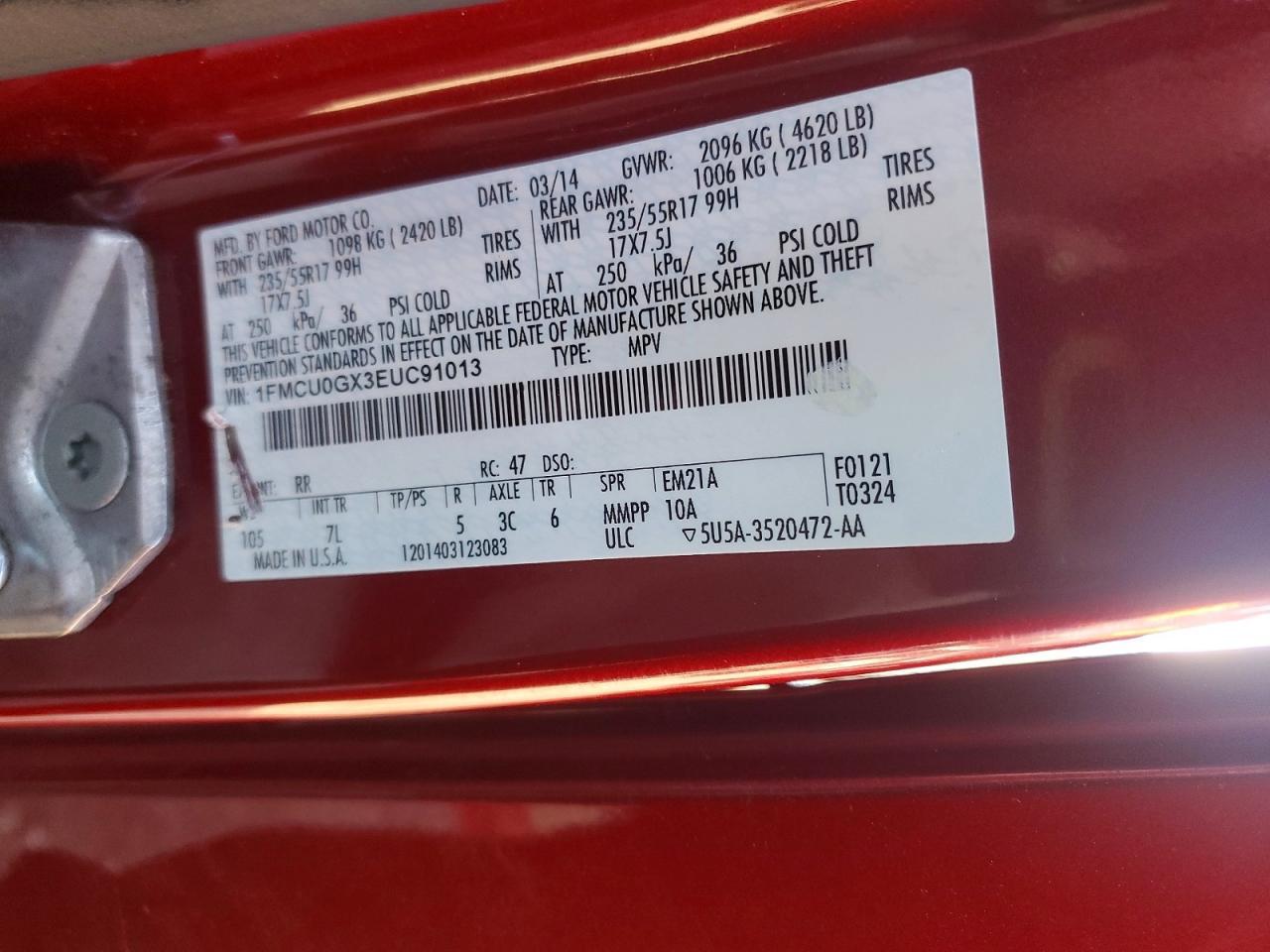 2014 Ford Escape se