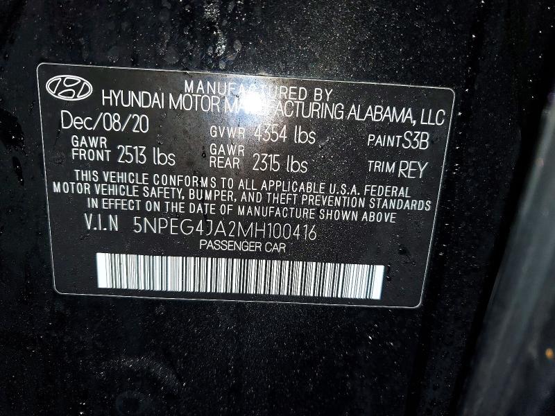 2021 Hyundai Sonata se