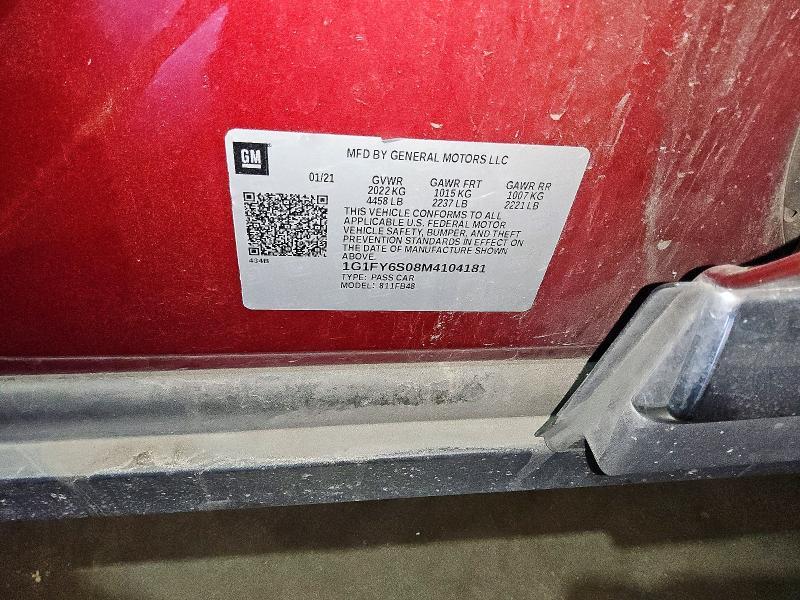 2021 Chevrolet Bolt ev lt
