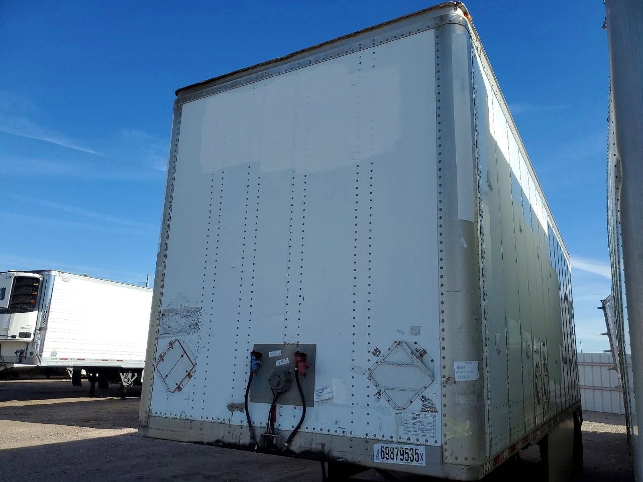 2007 Wabash Dvdbhpc DRY Van Trailer