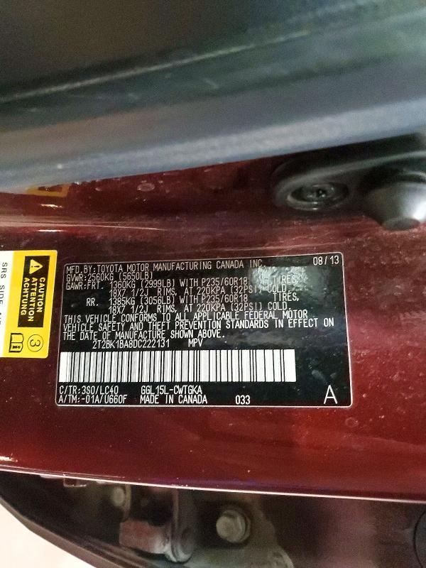 2013 Lexus Rx 350 Base