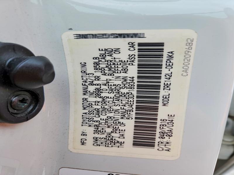 2013 Toyota Corolla Base