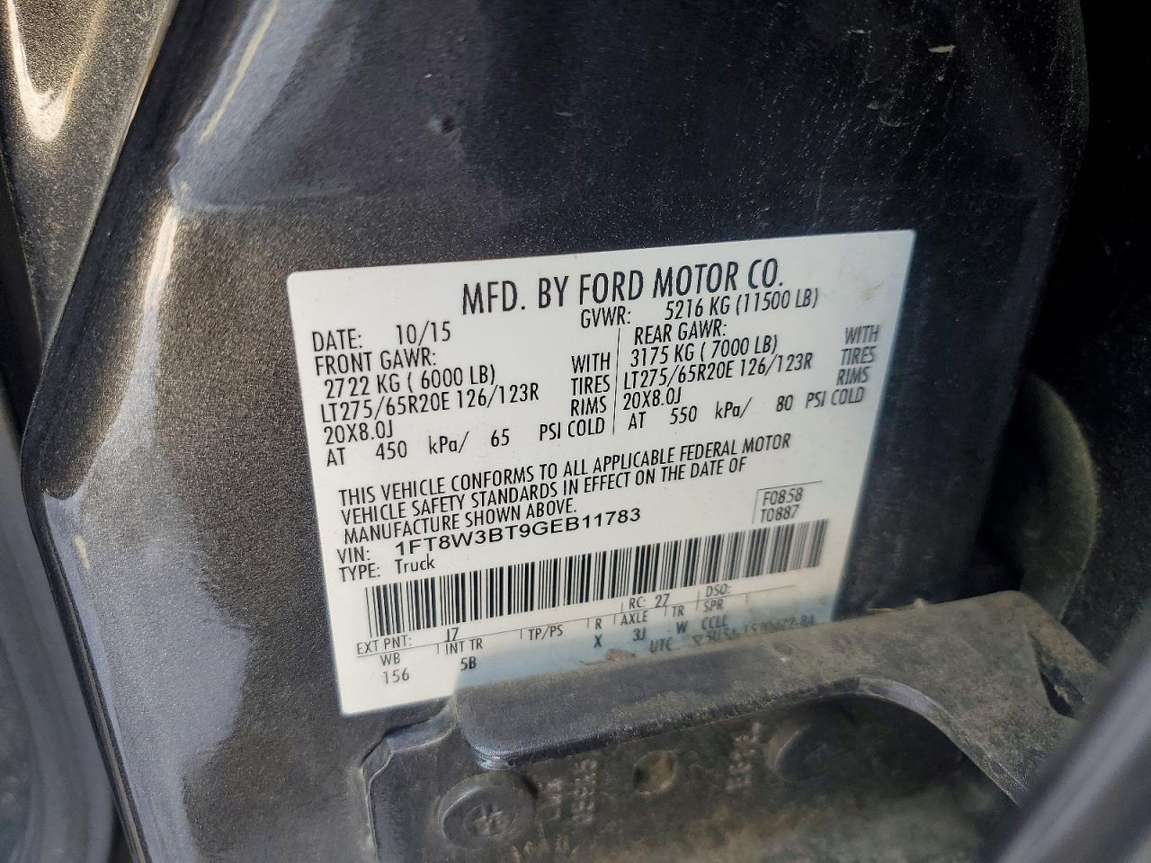 2016 Ford F350 Super Duty