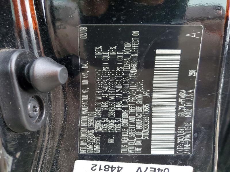 2008 Toyota Sienna xle