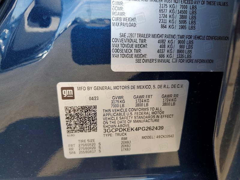 2023 Chevrolet Silverado K1500 LT-L