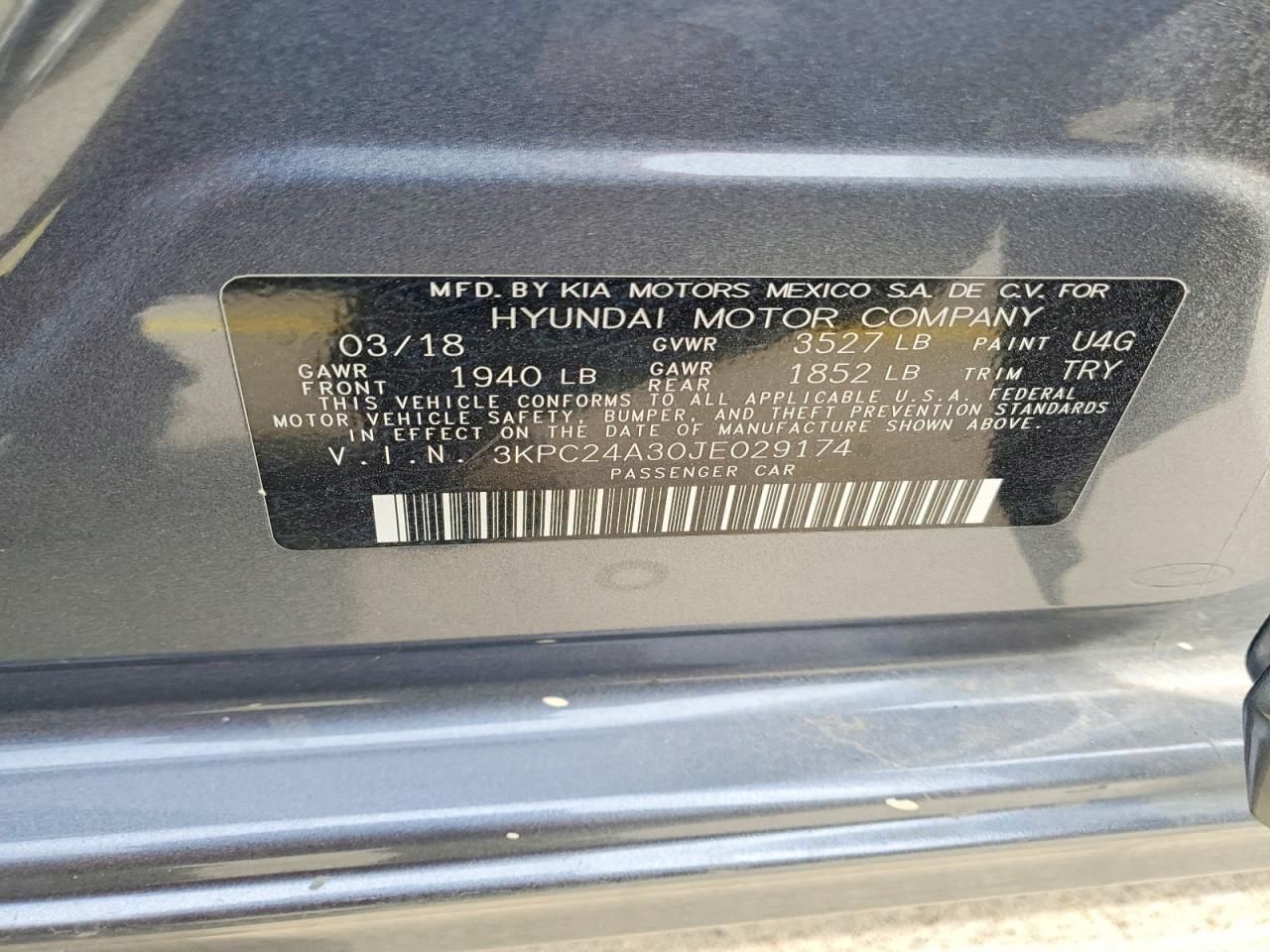2018 Hyundai Accent se