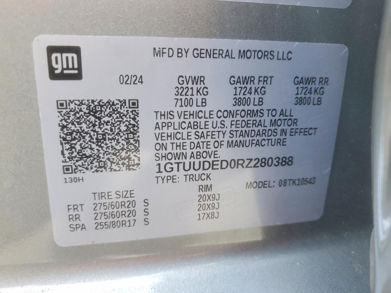 2024 GMC Sierra K1500 SLT