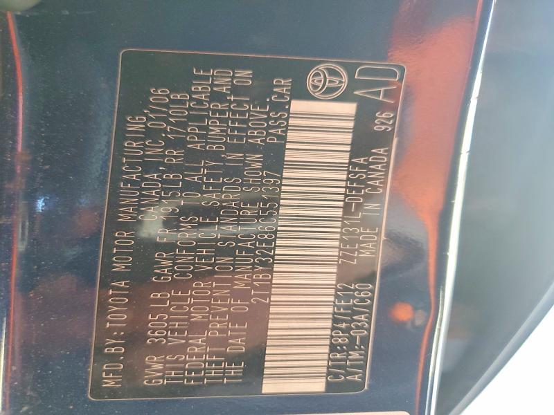 2006 Toyota Corolla xrs