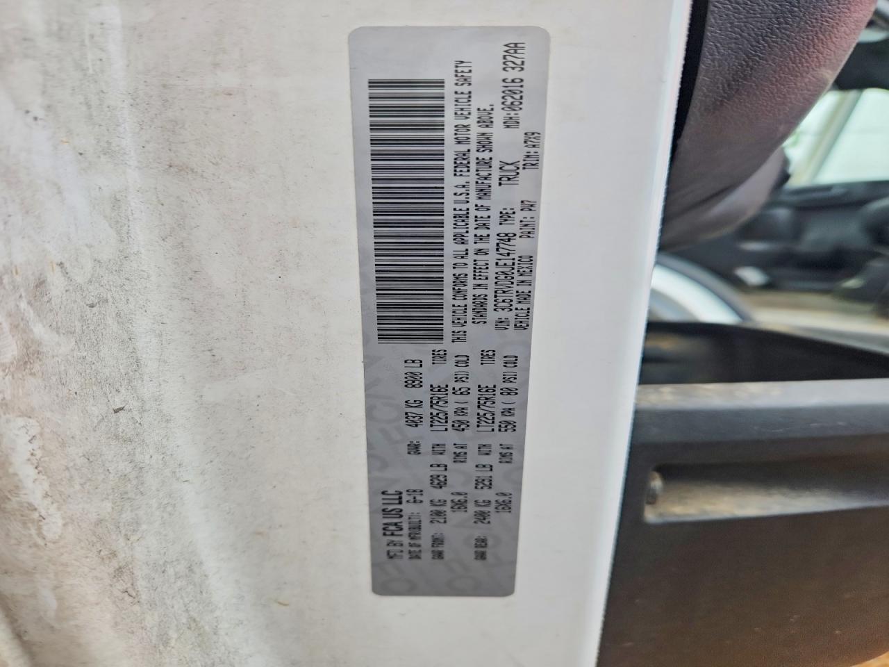 2018 Dodge RAM Promaster 2500 Utility / Service Van