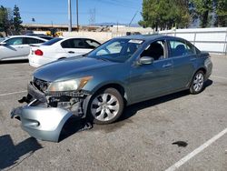 Salvage cars for sale from Copart Rancho Cucamonga, CA: 2008 Honda Accord exl
