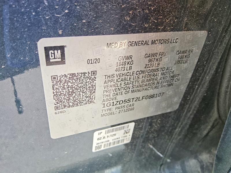 2020 Chevrolet Malibu lt