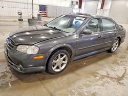 Salvage cars for sale from Copart Avon, MN: 2001 Nissan Maxima gxe