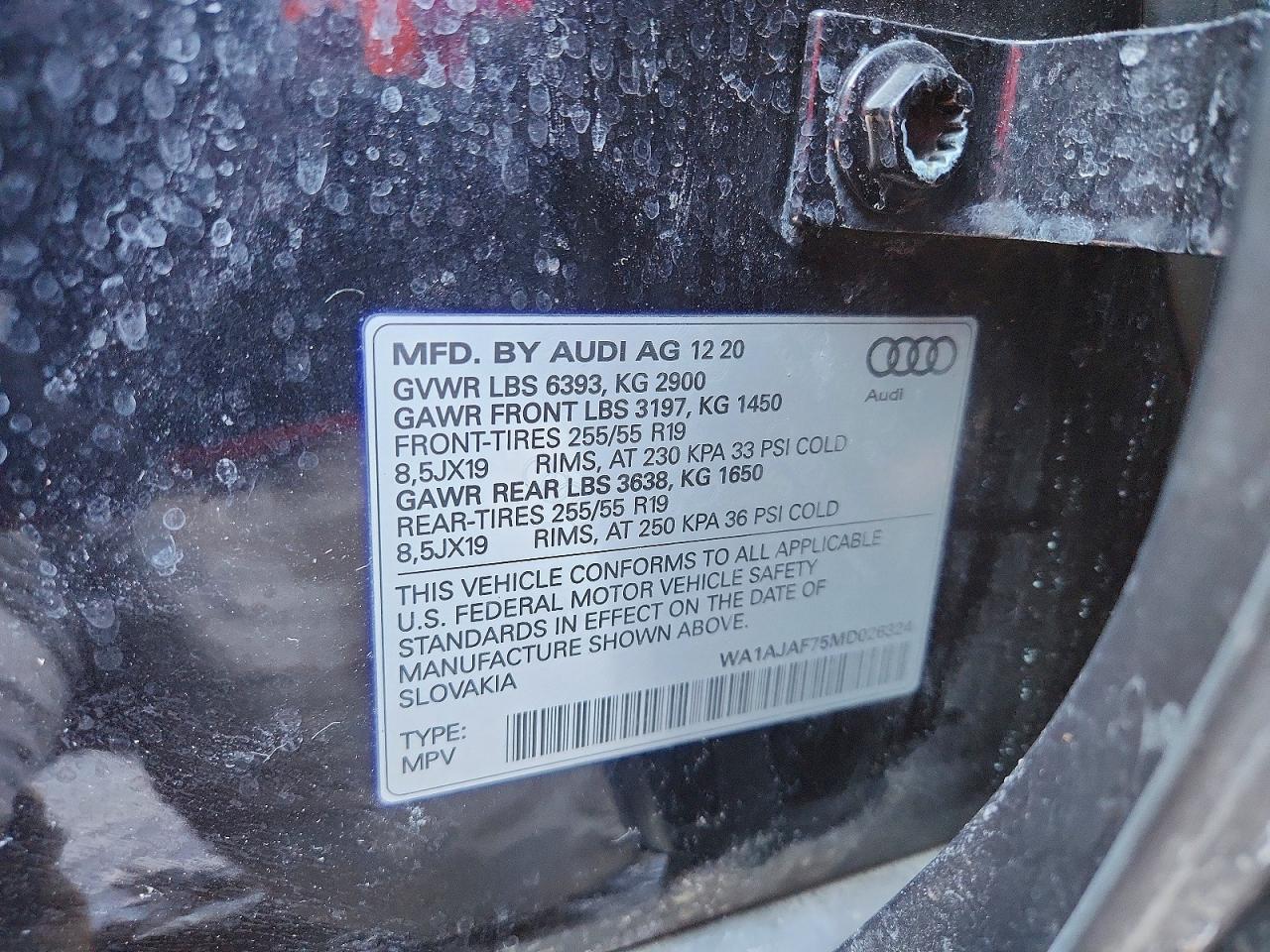 2021 Audi Q7 Premium