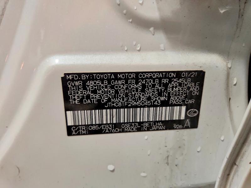 2021 Lexus Is 300 Base
