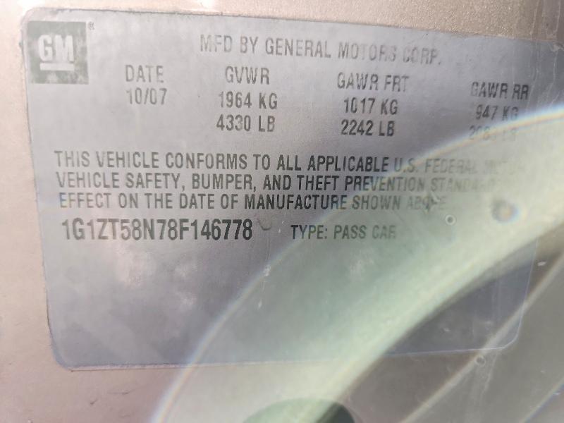 2008 Chevrolet Malibu lt