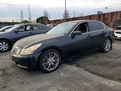 Infiniti G35 Base salvage cars for sale: 2008 Infiniti G35 Base