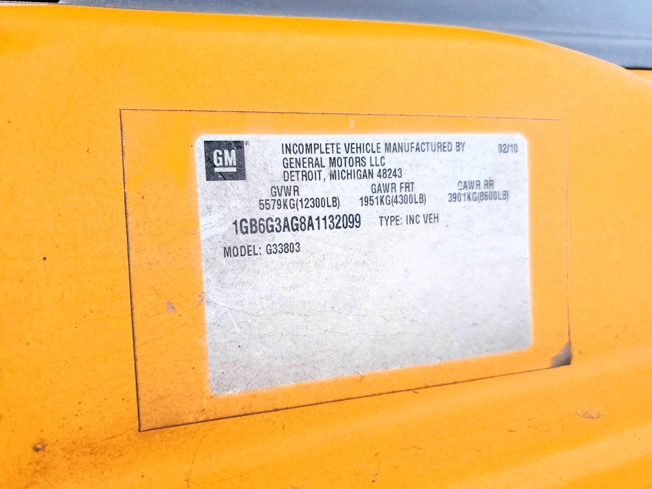 2010 Chevrolet 2010 Thomas Minotour-School Bus