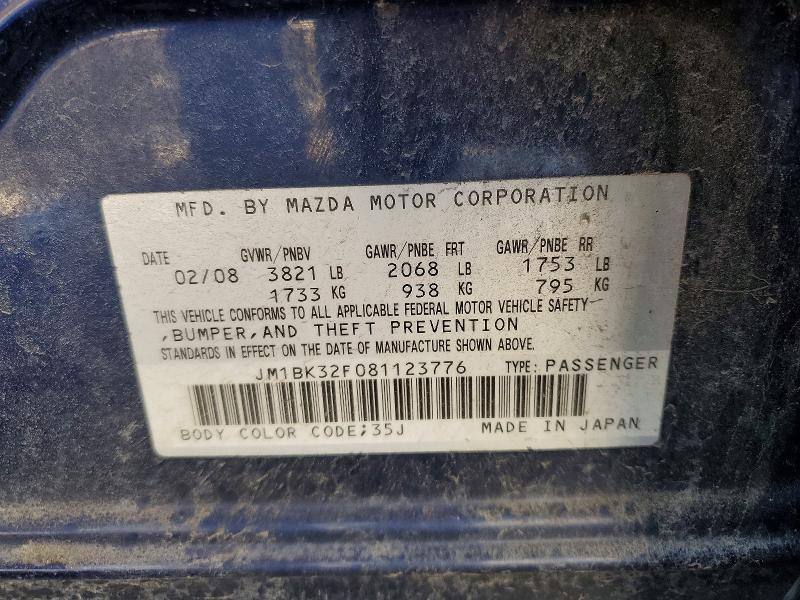 2008 Mazda 3 I