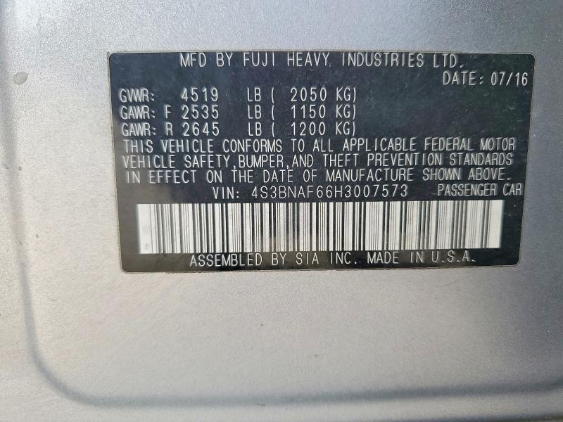 2017 Subaru Legacy 2.5i Premium