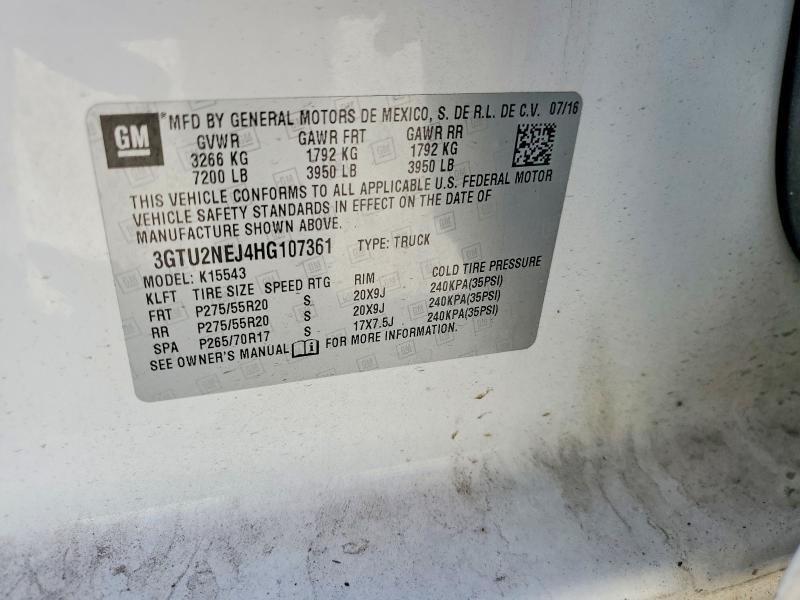 2017 GMC Sierra K1500 SLT