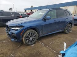 BMW salvage cars for sale: 2021 BMW X5 Xdrive40i