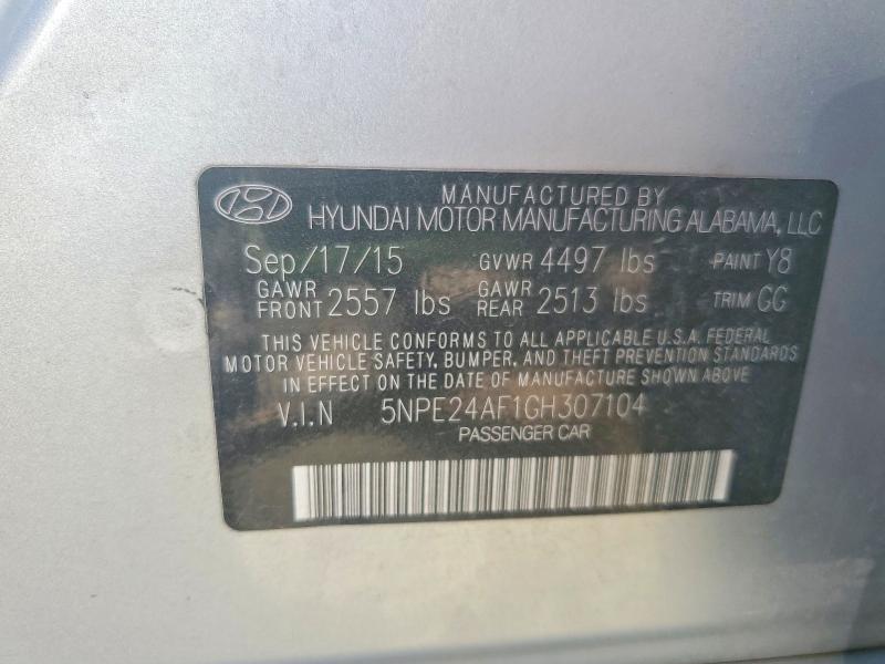 2016 Hyundai Sonata se