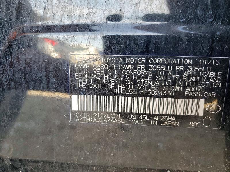 2015 Lexus Ls 460 Base