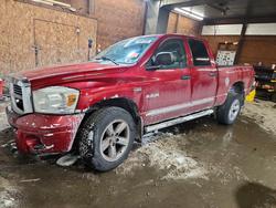Salvage trucks for sale at Ebensburg, PA auction: 2008 Dodge RAM 1500 ST