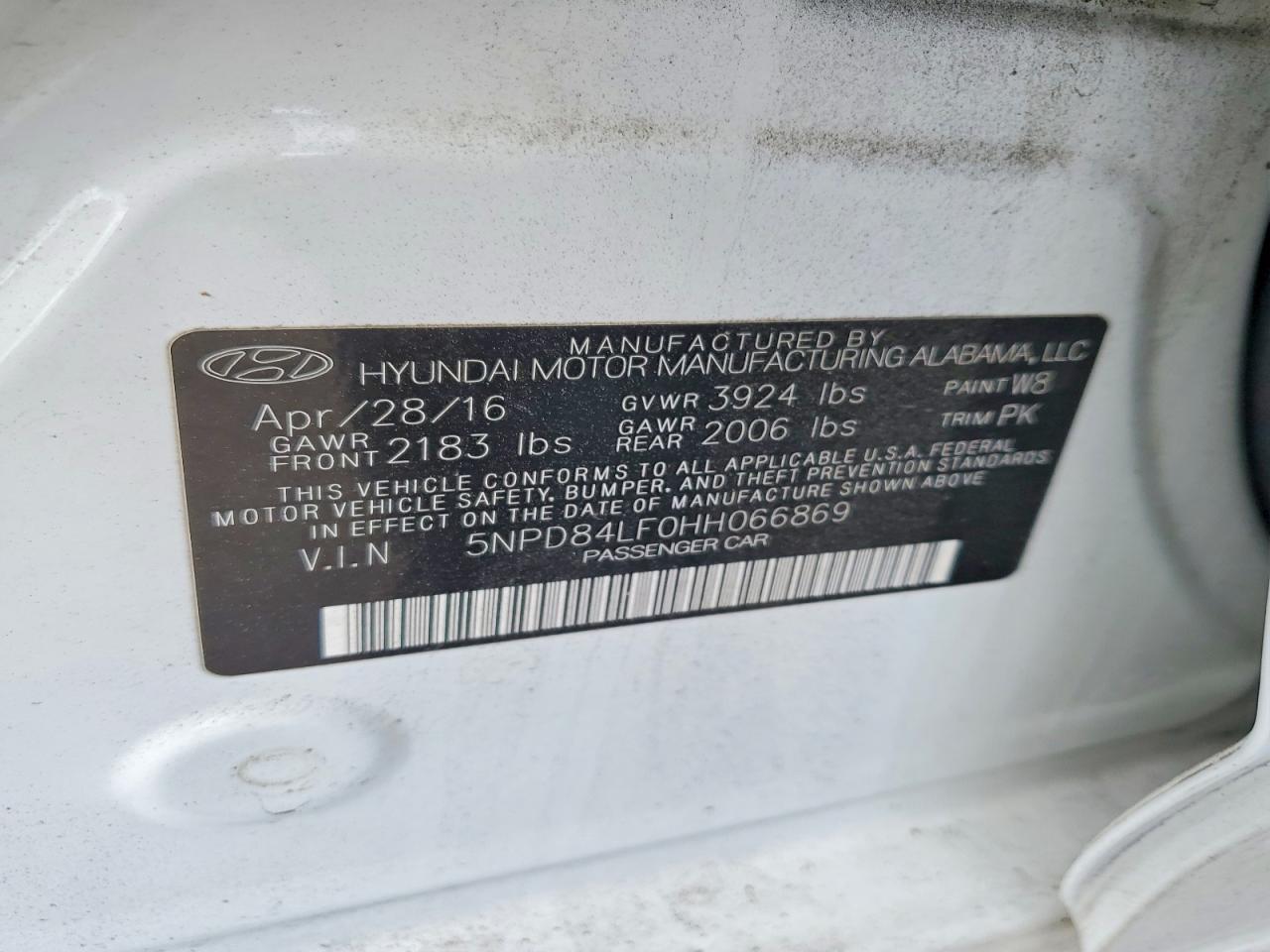 2017 Hyundai Elantra se
