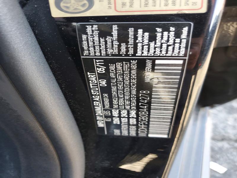 2011 Mercedes-Benz E 350