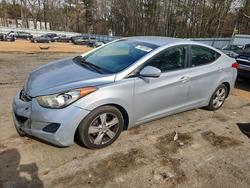 Salvage cars for sale from Copart Austell, GA: 2013 Hyundai Elantra gls