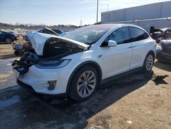 Tesla salvage cars for sale: 2017 Tesla Model x