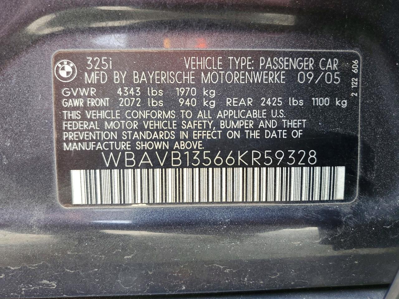 2006 BMW 325 i